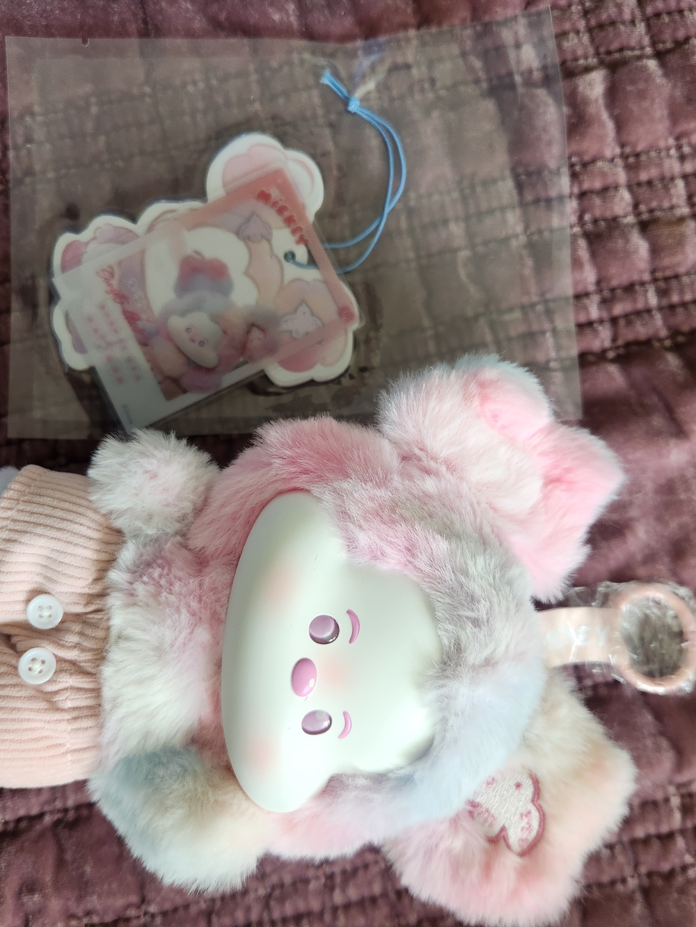 Disney x Miniso Mickey Plush Pendant
